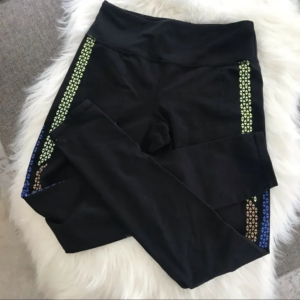 Kyodan leggings with colorful leg details, size S